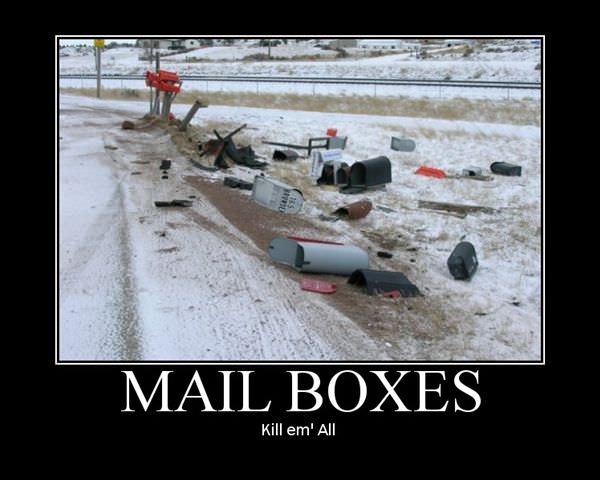 Evil Mailboxes