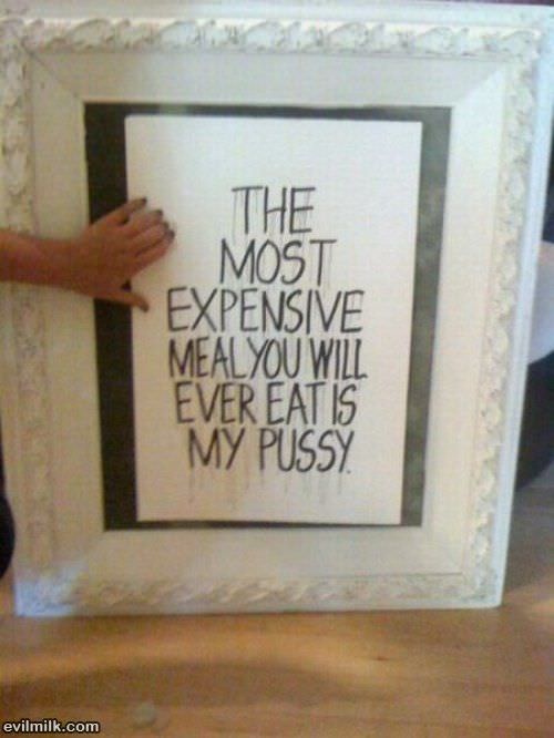 Expensive Meal