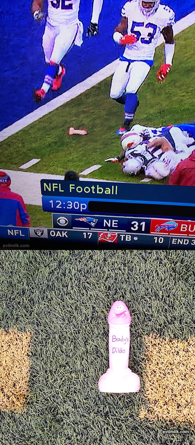 Fan Threw A Dildo On The Field