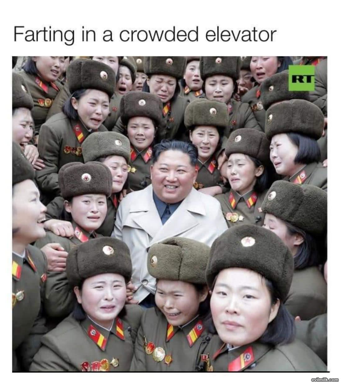 Farting An An Elevator