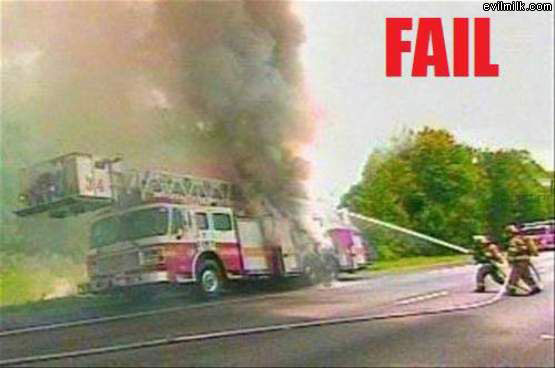 Firetruck Fail