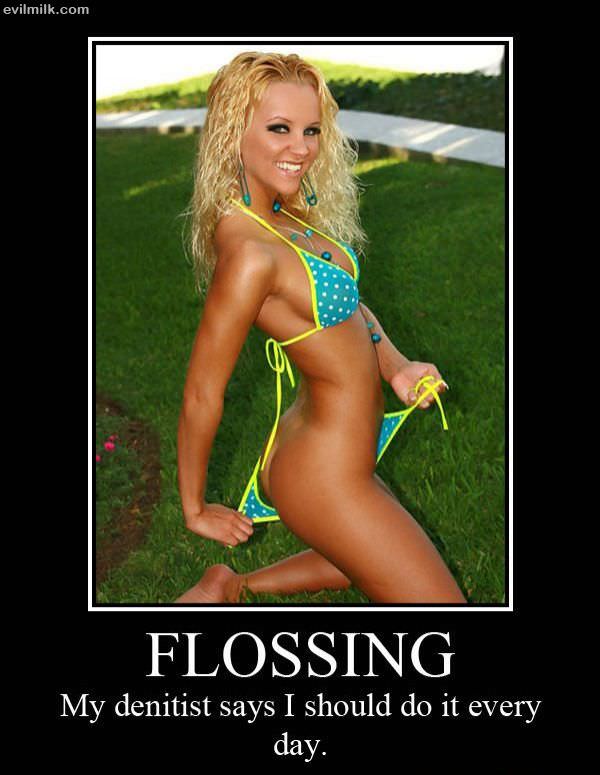 Flossing