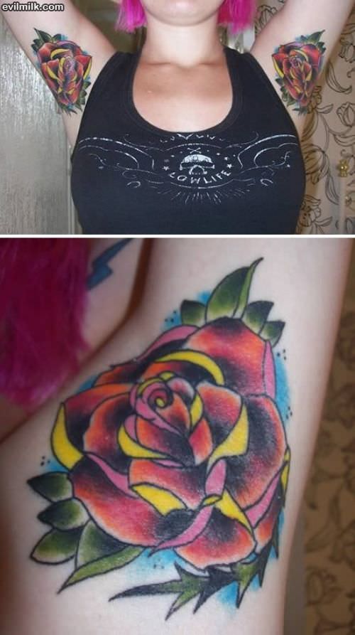 Flower Pits Tattoo