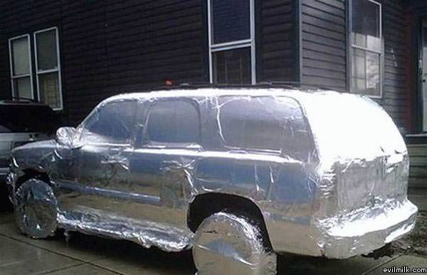 Foiled Car