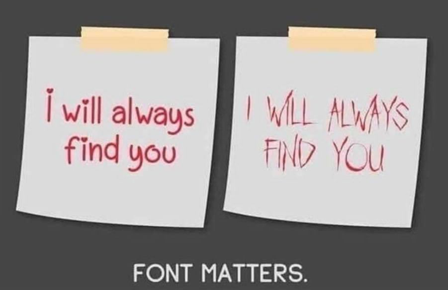 Font Matters