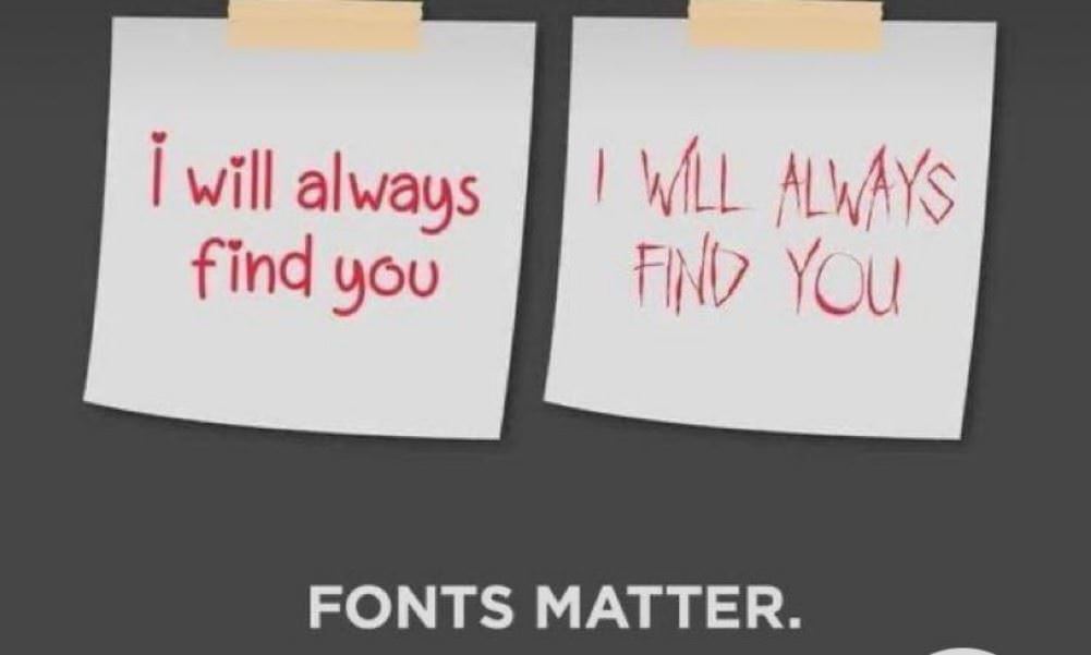 Fonts Matter