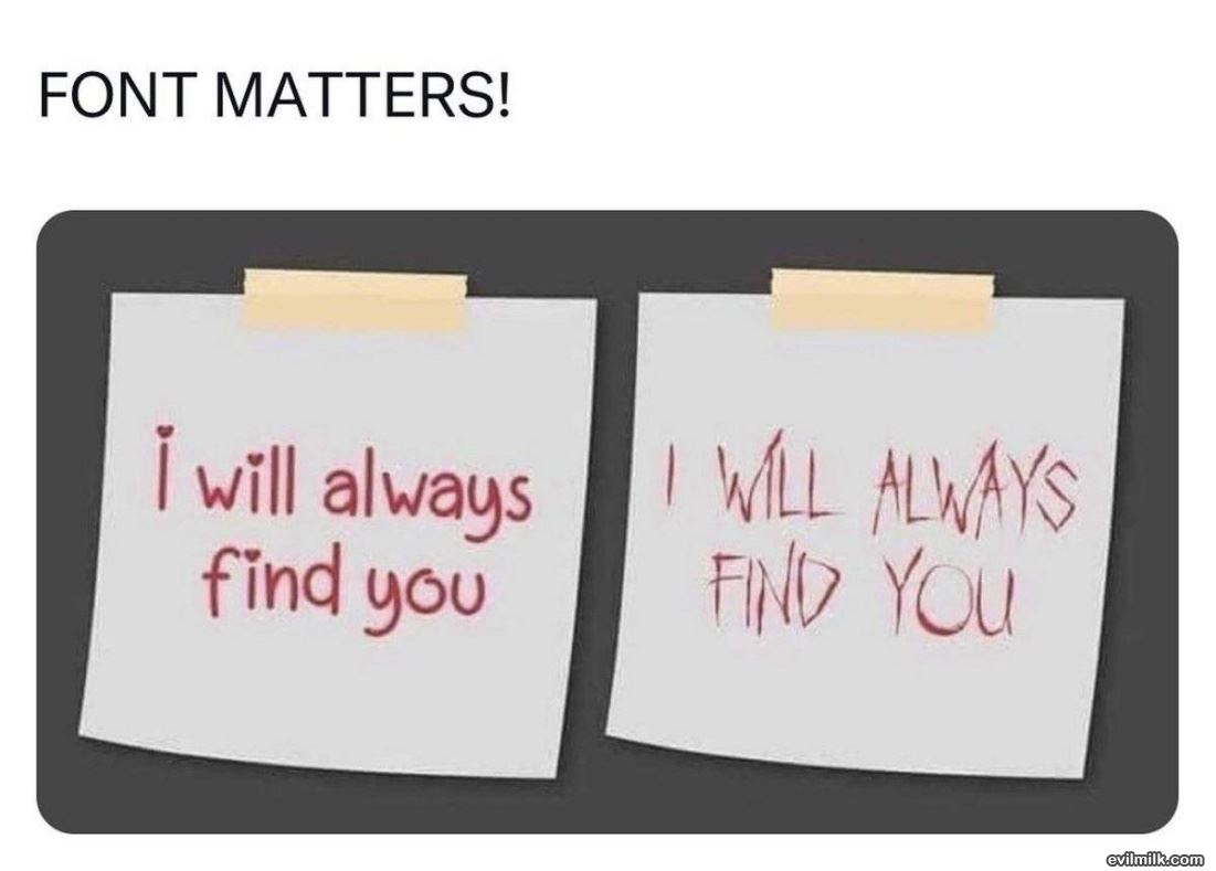 Fonts Matter