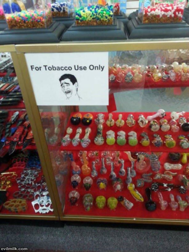 For Tobacco Use Only