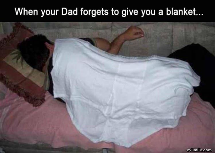 Forgot The Blanket