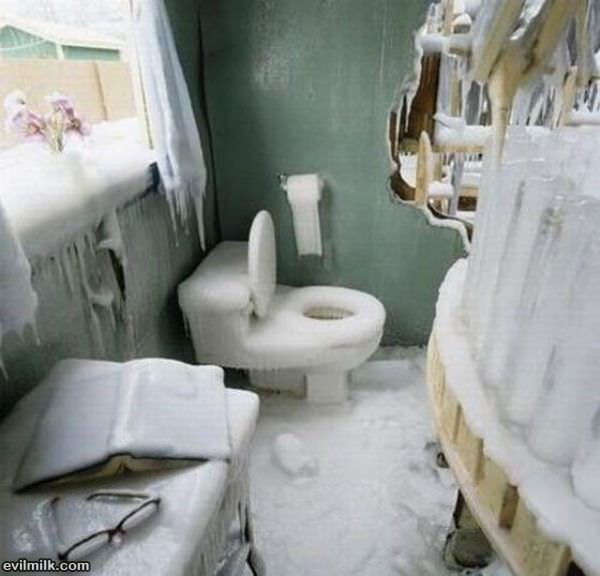 Frozen Bathroom