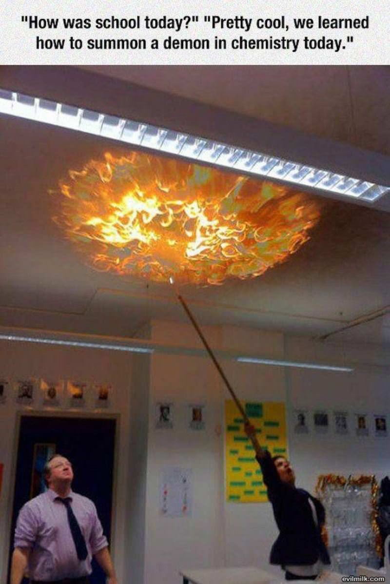 Fun Day In Class Today