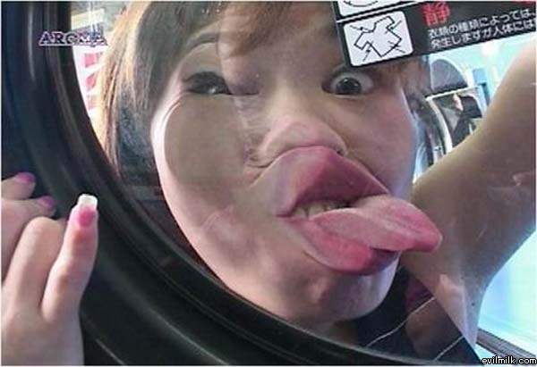 Funny Faces Tongue