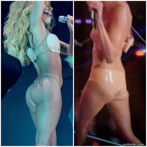 Gaga Vs Miley