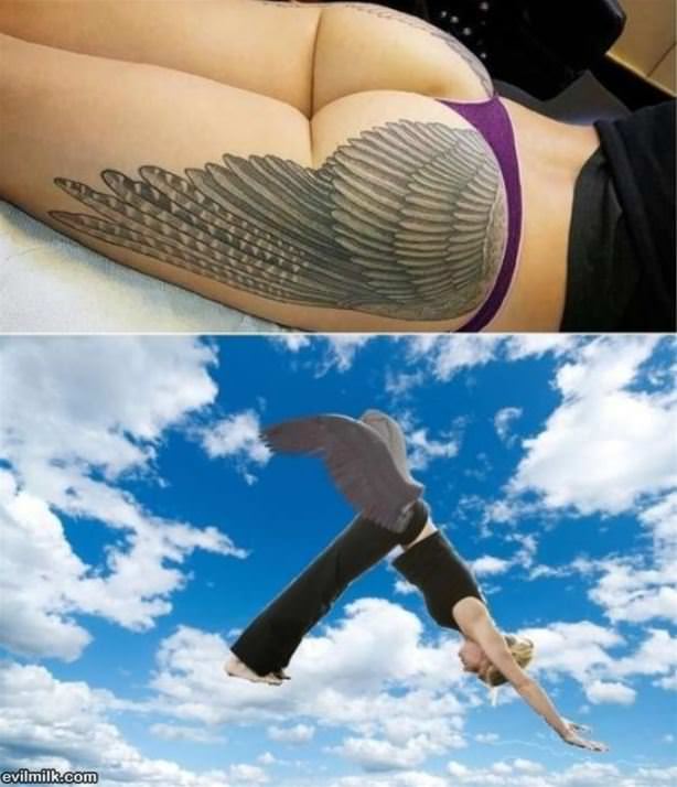 Gave Herself Wings