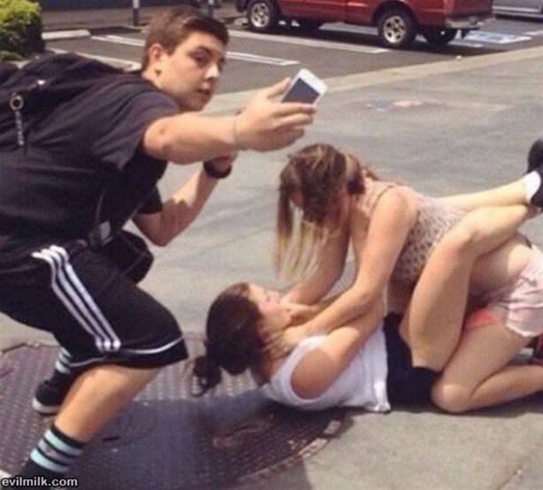 Getting A Selfie