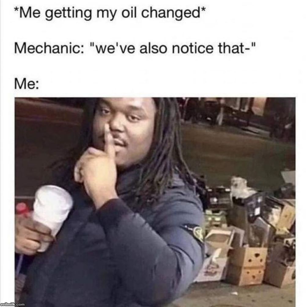 Getting My Oil Changed
