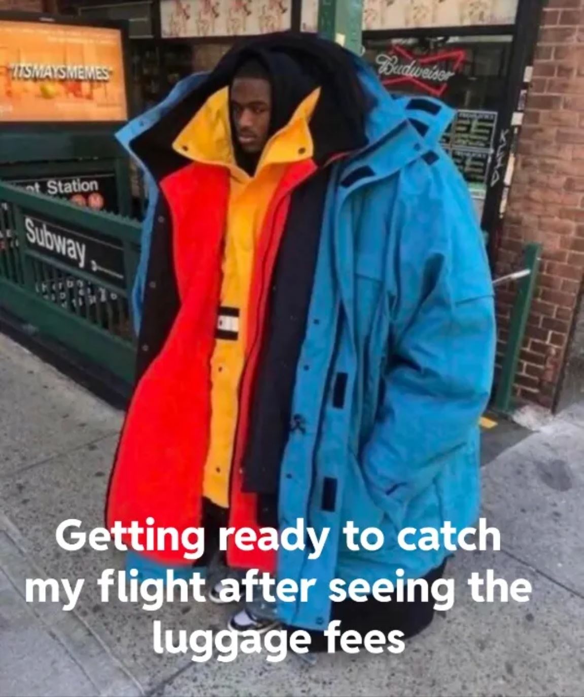 Getting Ready For My Flight