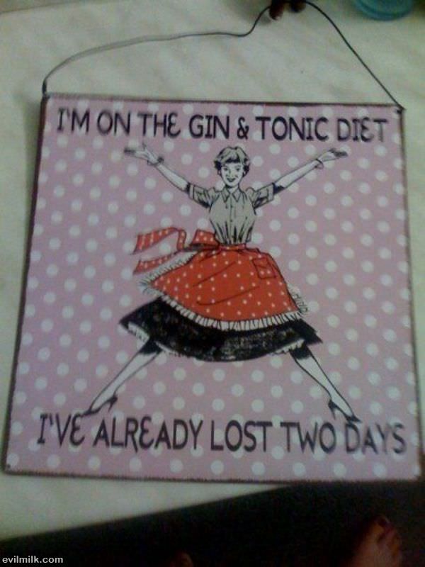 Gin And Tonic Diet