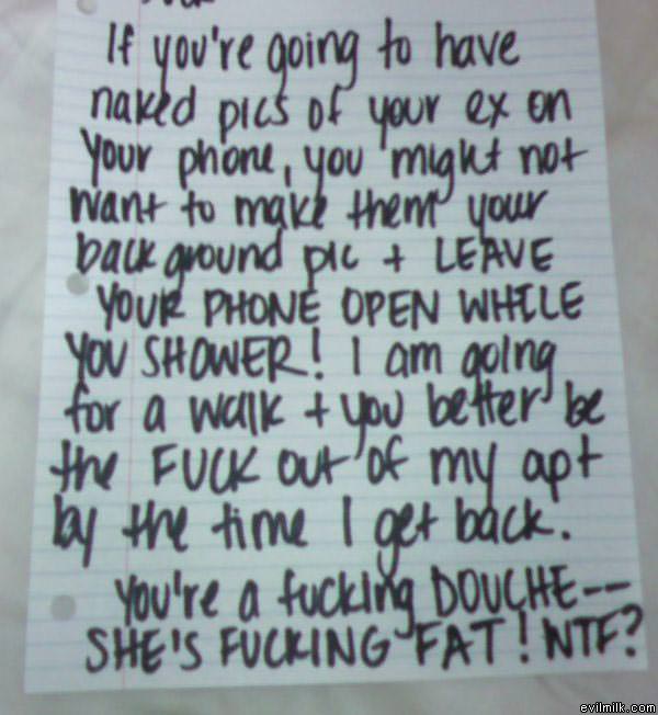 Girlfriends Note