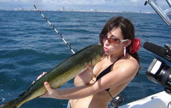 Girls Fishing