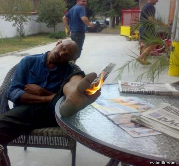 Going To Wake Him Up