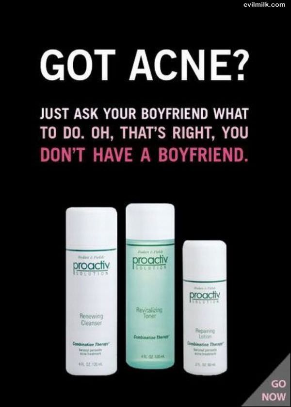 Got Acne Ad