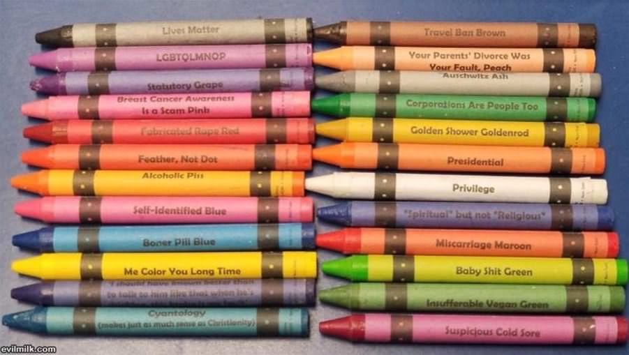 Got Some New Crayons