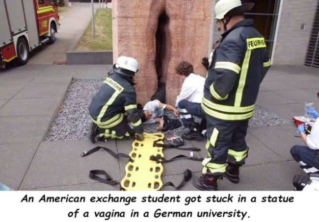 Got Stuck In A Statue
