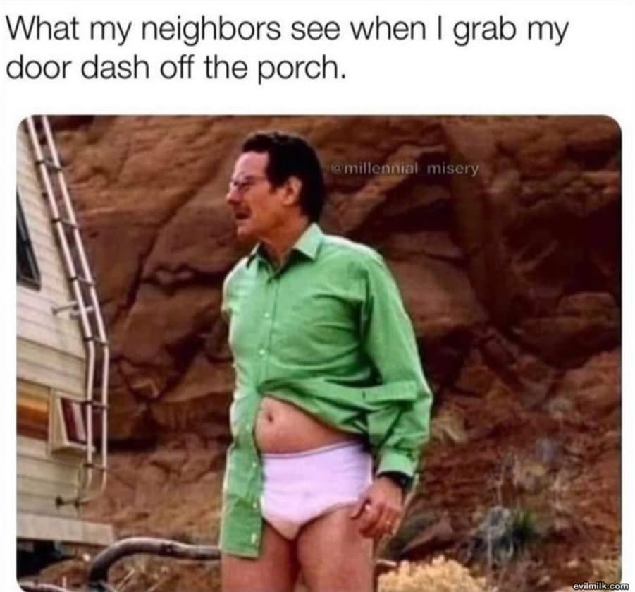 Grabbing Door Dash