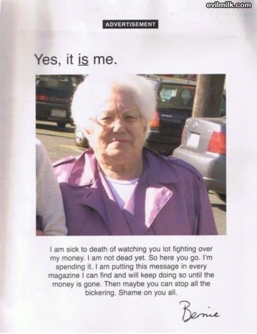 Grandmas Money
