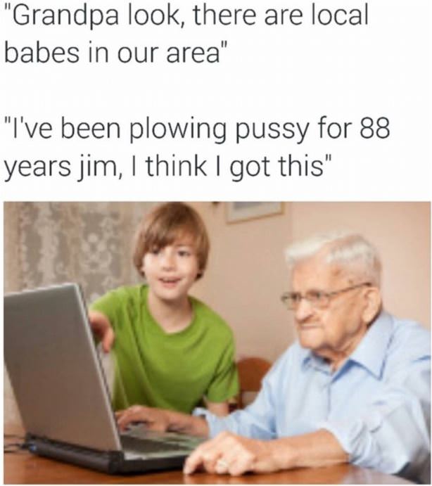 Grandpa Look