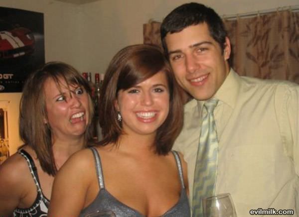 Great Photo Bomb Face