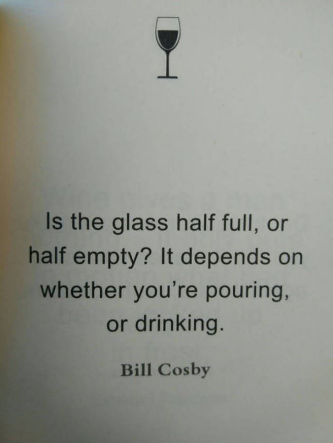 Half Full Or Half Empty