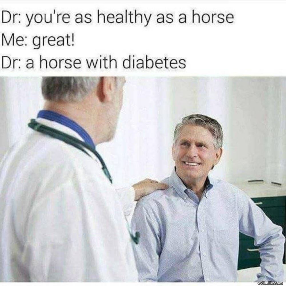 Healthy As A Horse