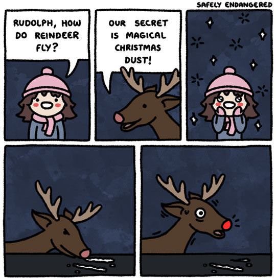 How Do Reindeer Fly