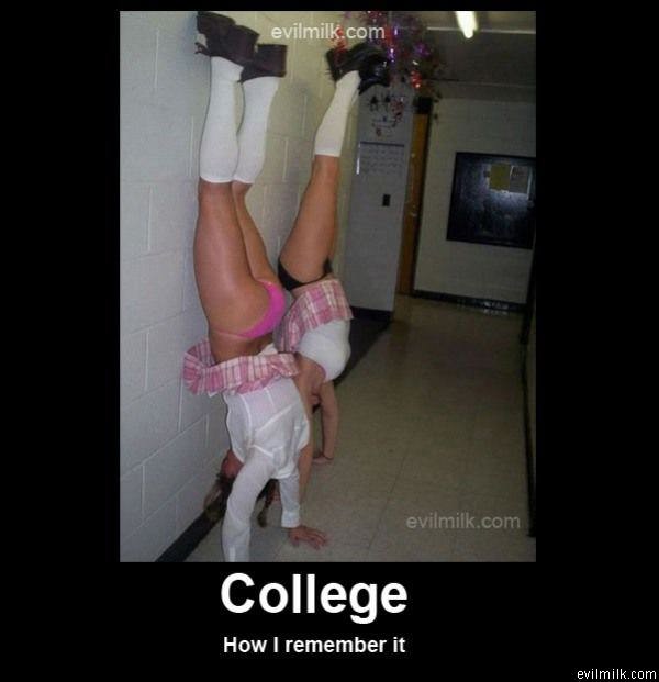 How I Remember College