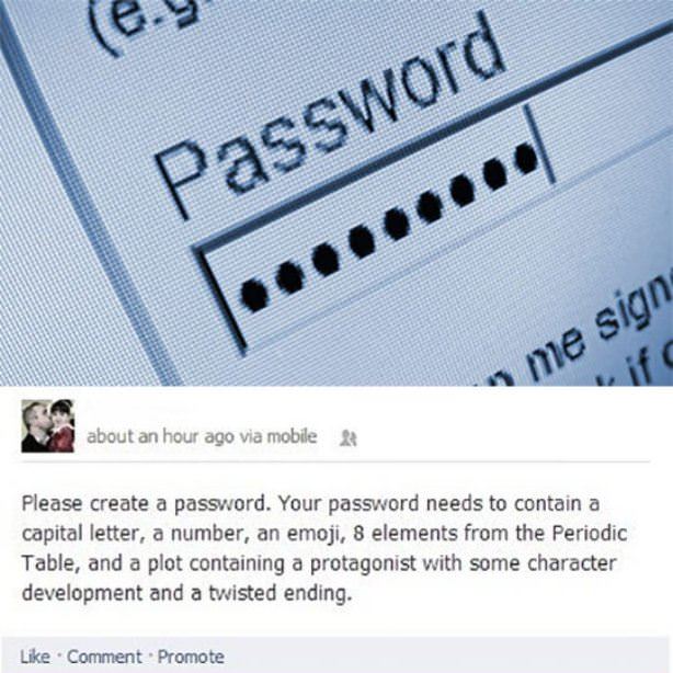 How Passwords Are Now
