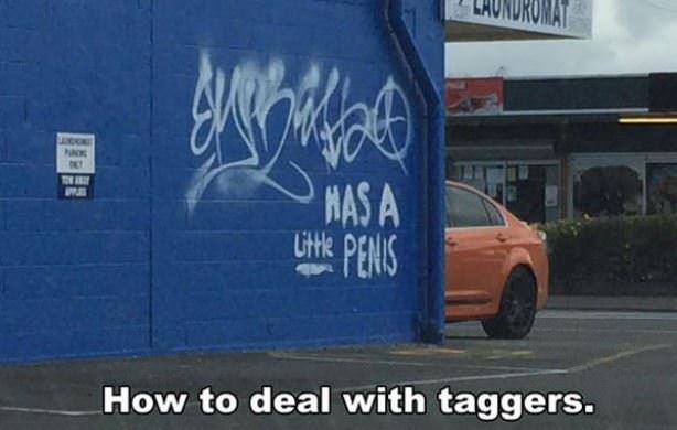 How To Deal With Taggers