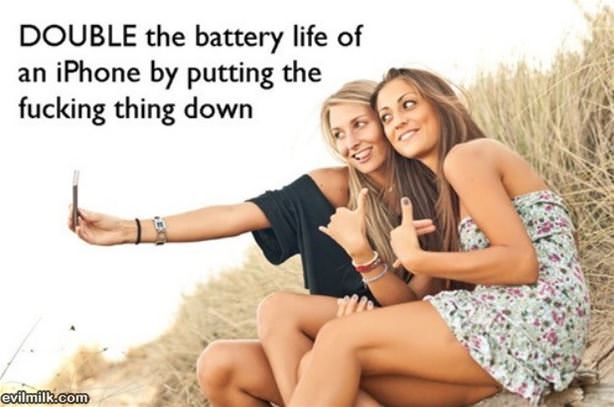 How To Double The Battery Life