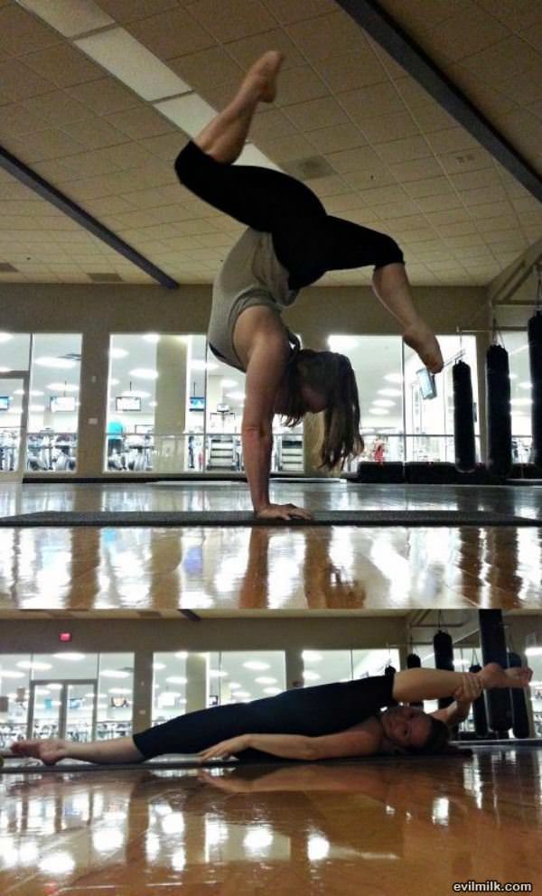 Human Pretzel