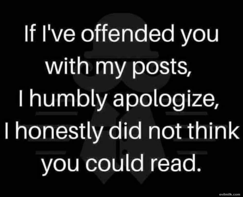 I Am Sorry