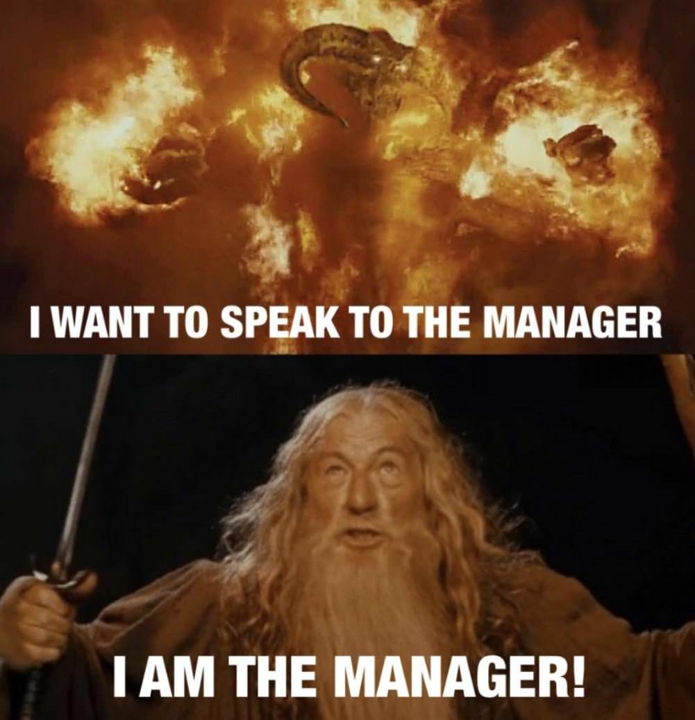 I Am The Manager
