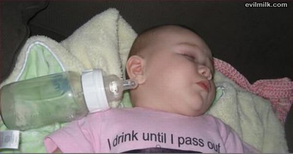 I Drink Until I Pass Out