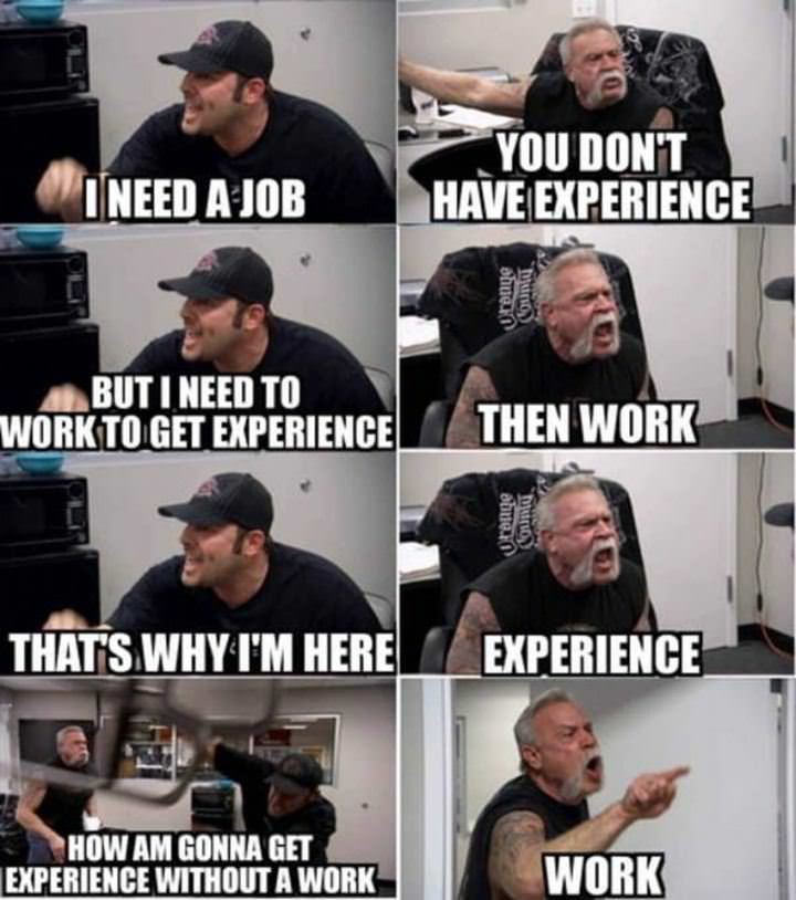 I Need A Job