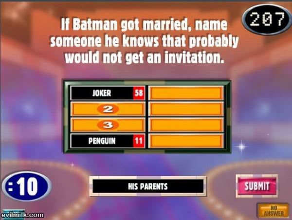 If Batman Got Married