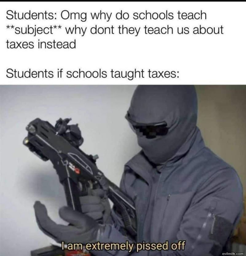 If Schools Taught Taxes