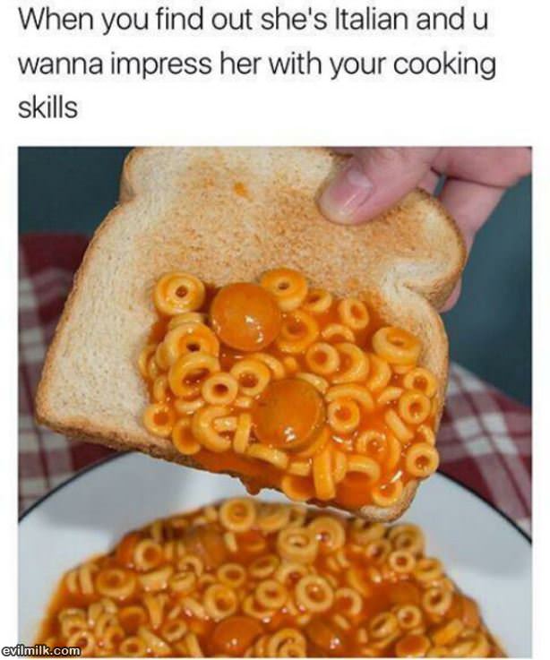 Impressive  Cooking Skills