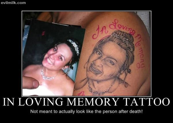 In Loving Memory Tattoo