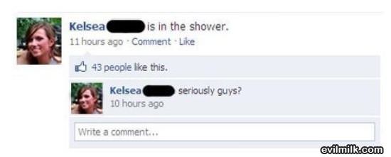 In The Shower