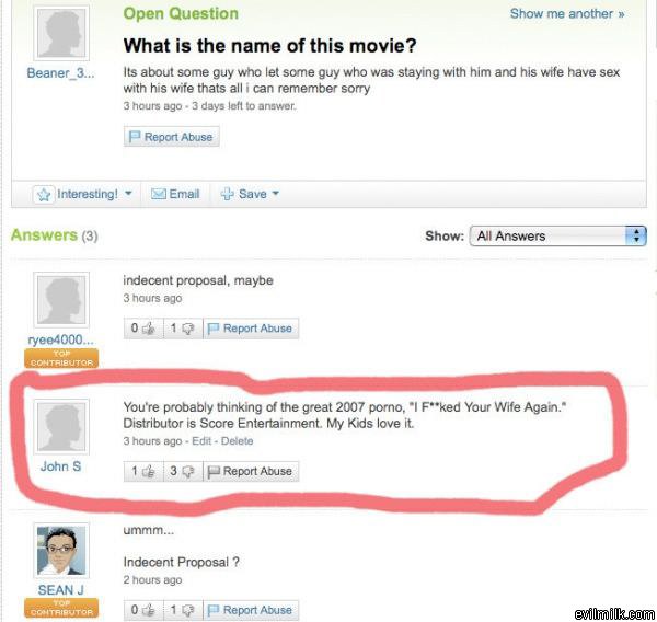Indecent Proposal